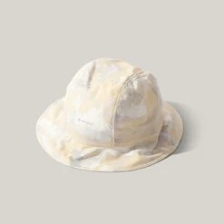 SNOW PEAK PRINTED QUICK DRY HAT - YELLOW
