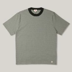 ARMOR LUX HERITAGE STRIPED T-SHIRT - LIBECCIO/NATURE