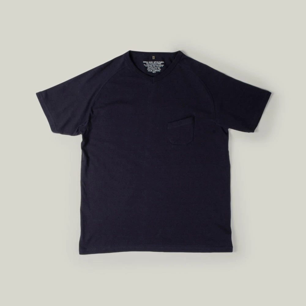 NIGEL CABOURN 3 PACK T-SHIRT - DARK NAVY - Image 3