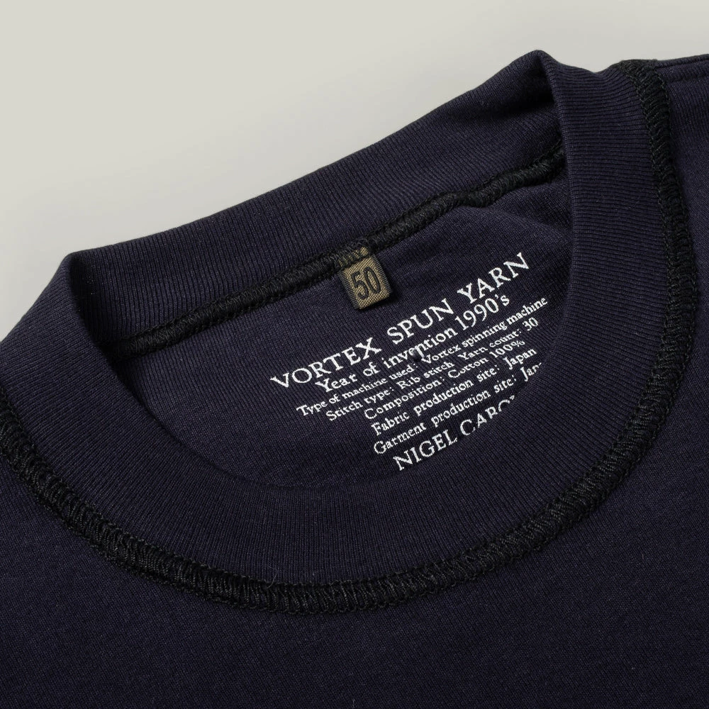 NIGEL CABOURN 3 PACK T-SHIRT - DARK NAVY - Image 4