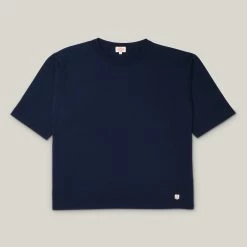 ARMOR LUX WOMEN'S HERITAGE T-SHIRT - NAVY