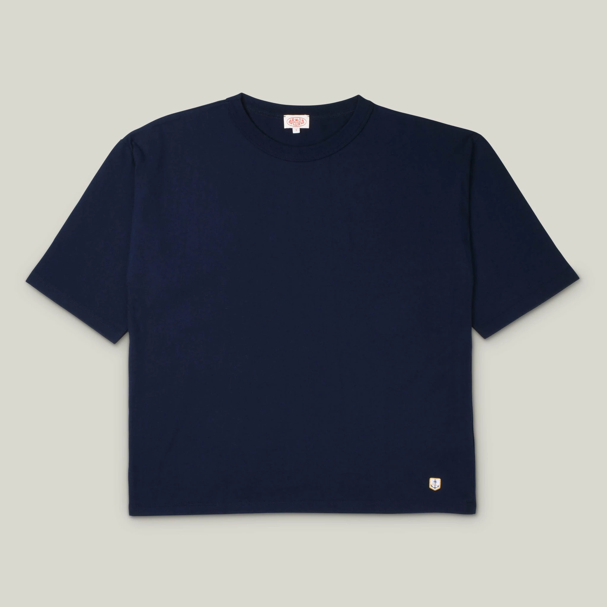 ARMOR LUX WOMEN'S HERITAGE T-SHIRT - NAVY