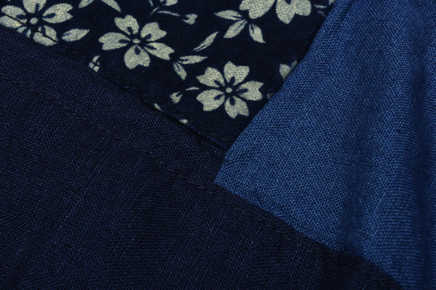 BLUE BLUE JAPAN INDIGO PATCHED BLANKET - Image 3