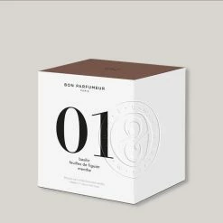 BON PARFUMEUR 70G CANDLE 01 - BASIL, FIG LEAVES & MINT