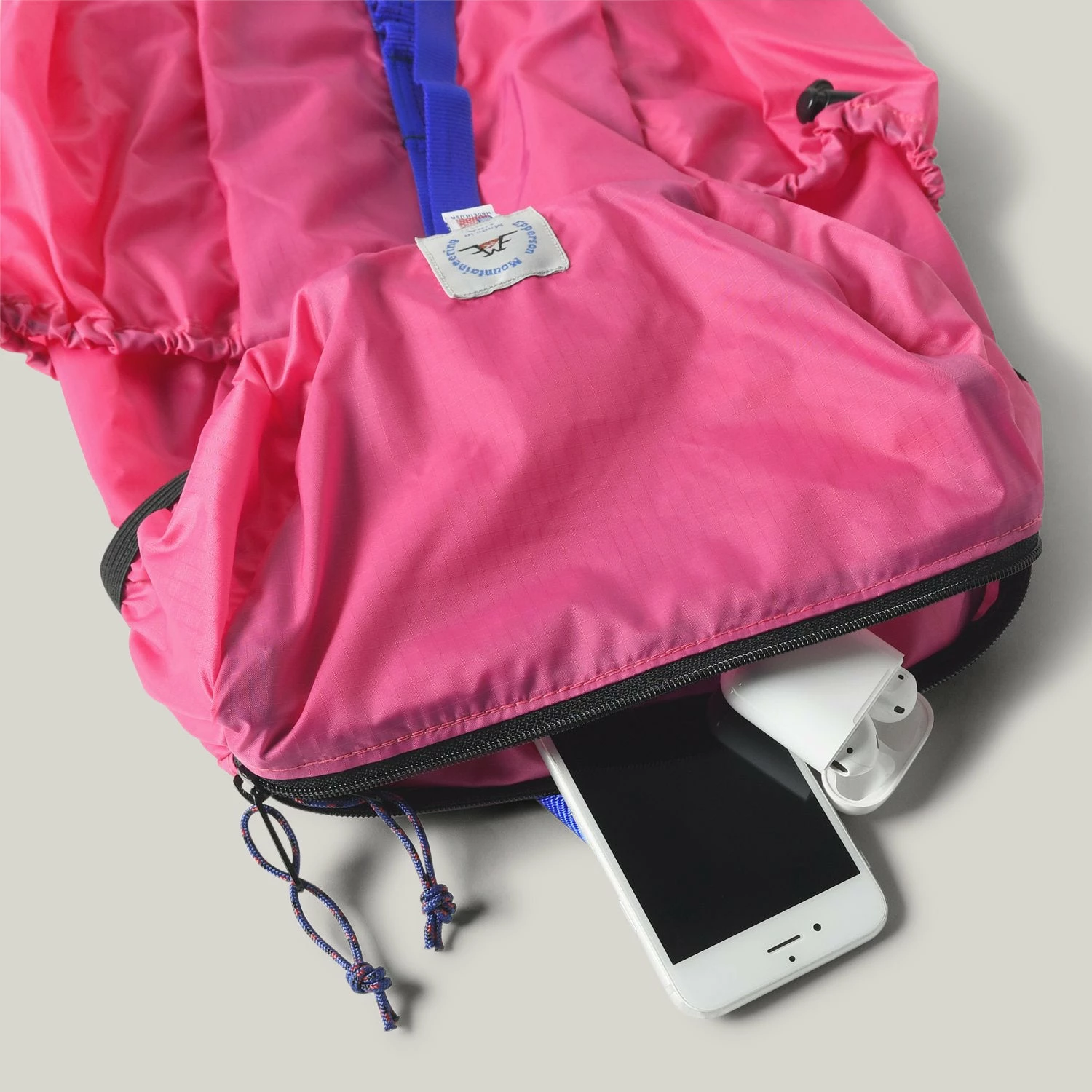 EPPERSON MOUNTAINEERING PACKABLE BACKPACK - 70D RIPSTOP NYLON - PINK - Image 4