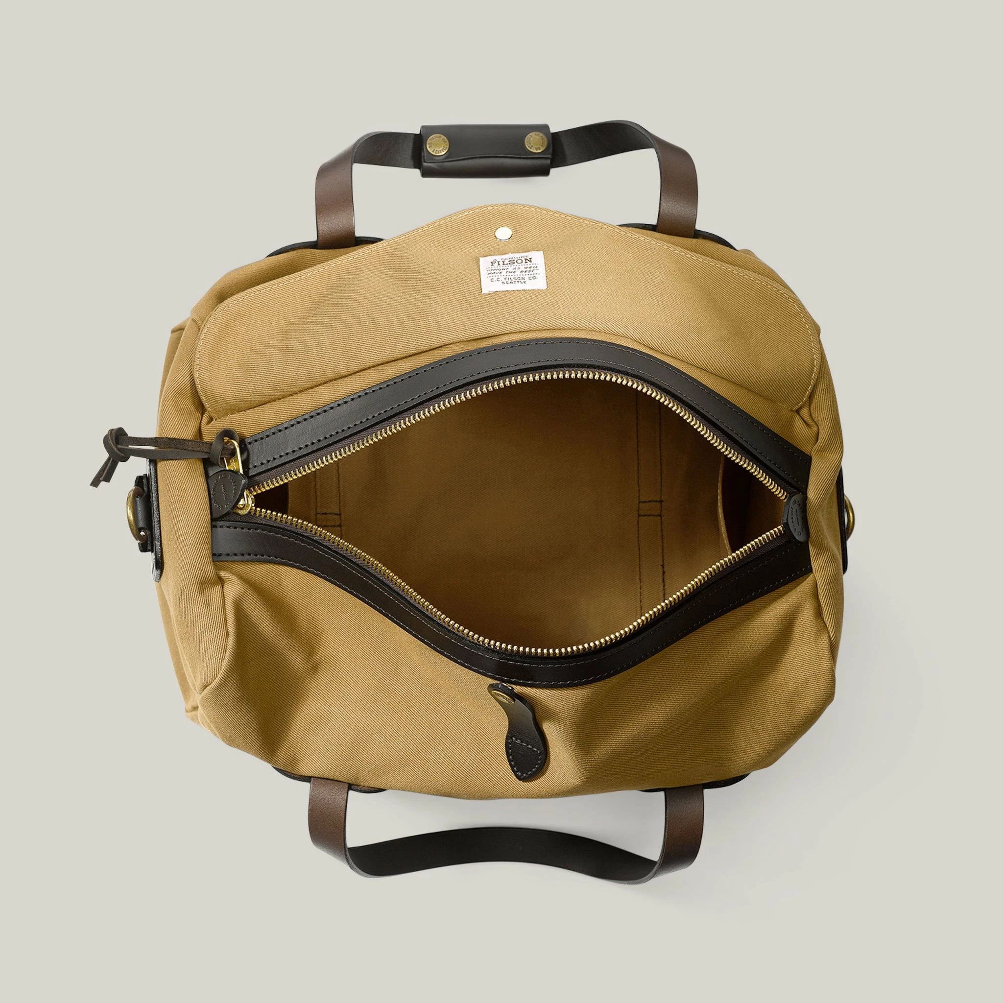 FILSON SMALL DUFFLE BAG - TAN - Image 3