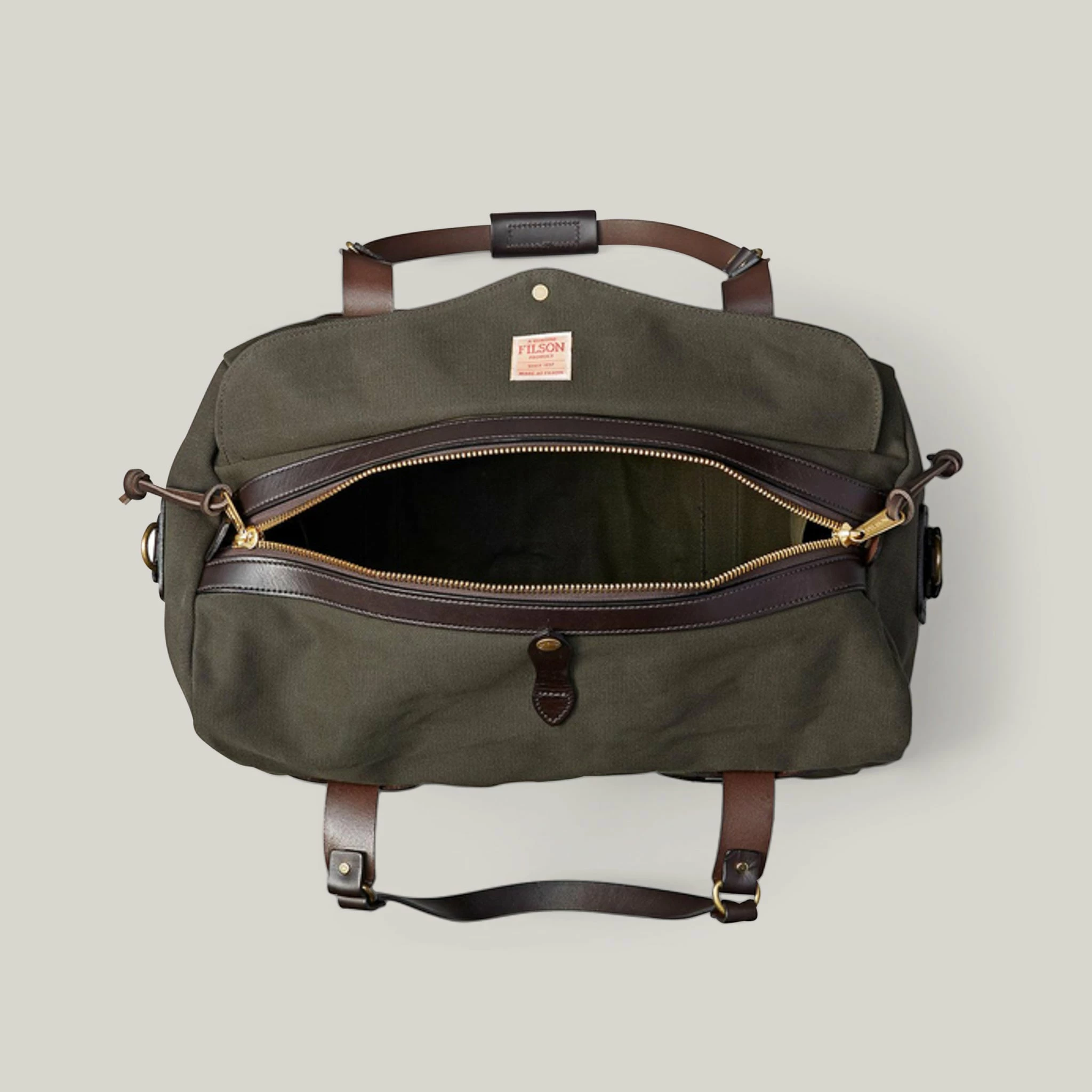 FILSON MEDIUM DUFFLE - OTTER GREEN - Image 2