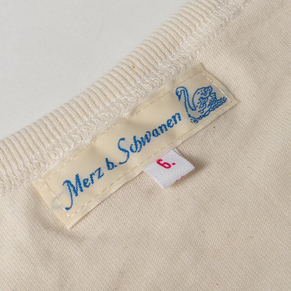 MERZ B SCHWANEN 227 1/4 SLEEVE BUTTON FACING SHIRT - NATURE - Image 4