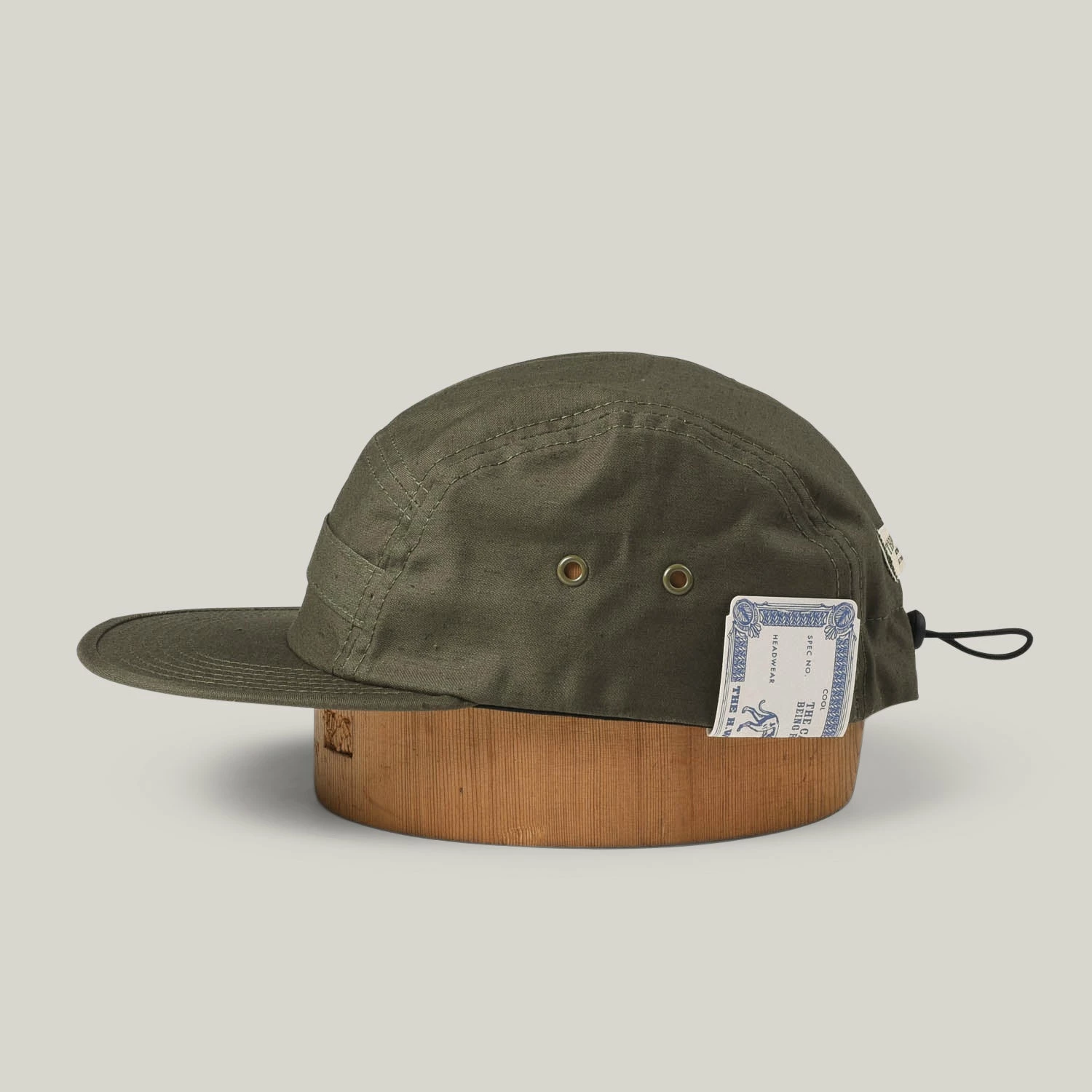 H.W. DOG & CO. NEP BS JET CAP - KHAKI - Image 2