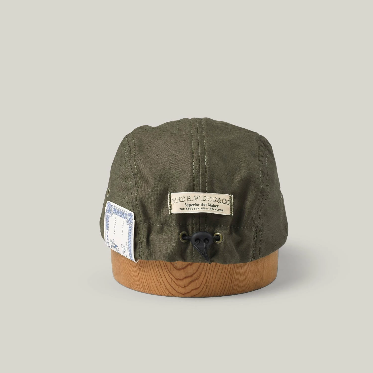 H.W. DOG & CO. NEP BS JET CAP - KHAKI - Image 3