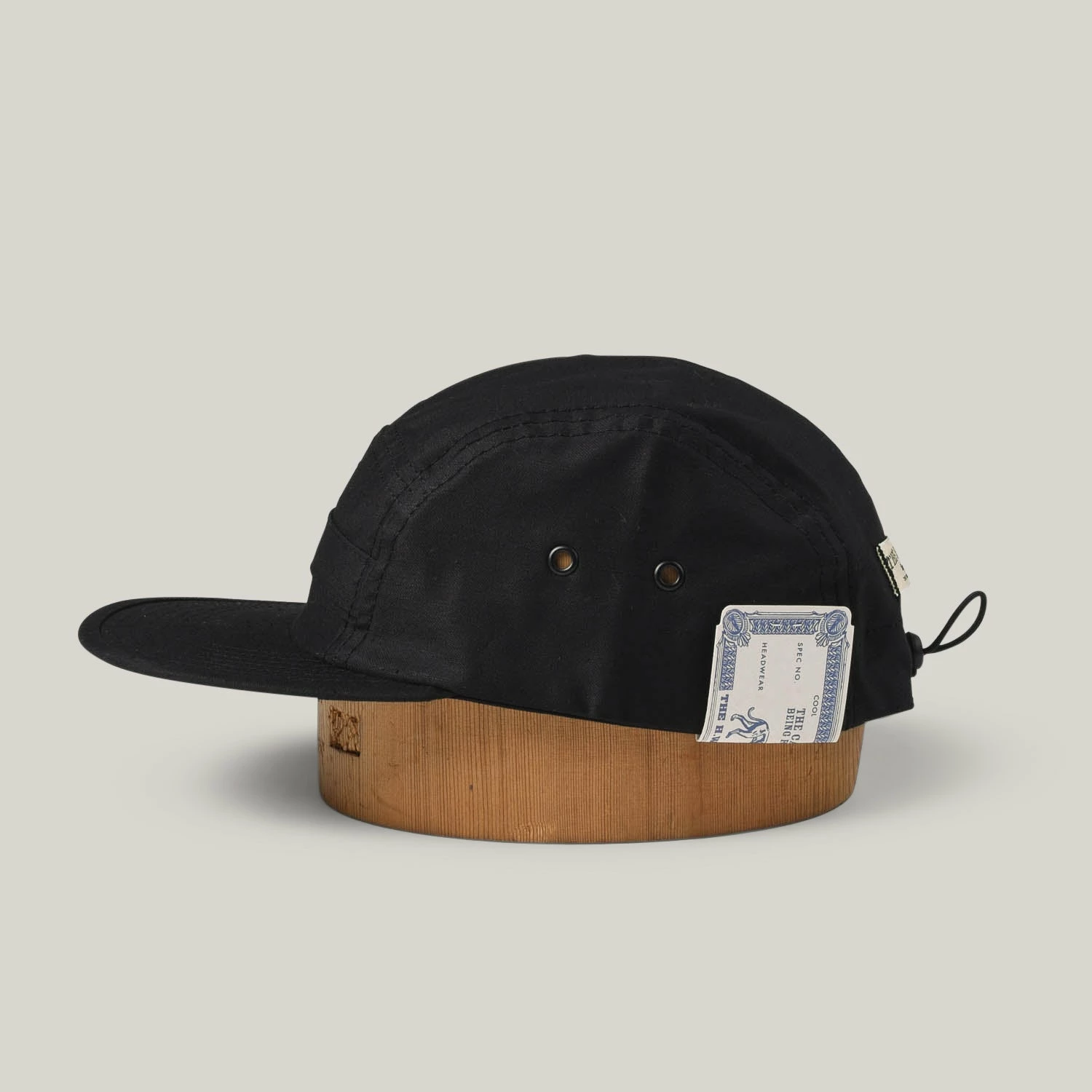 H.W. DOG & CO. NEP BS JET CAP - BLACK - Image 2