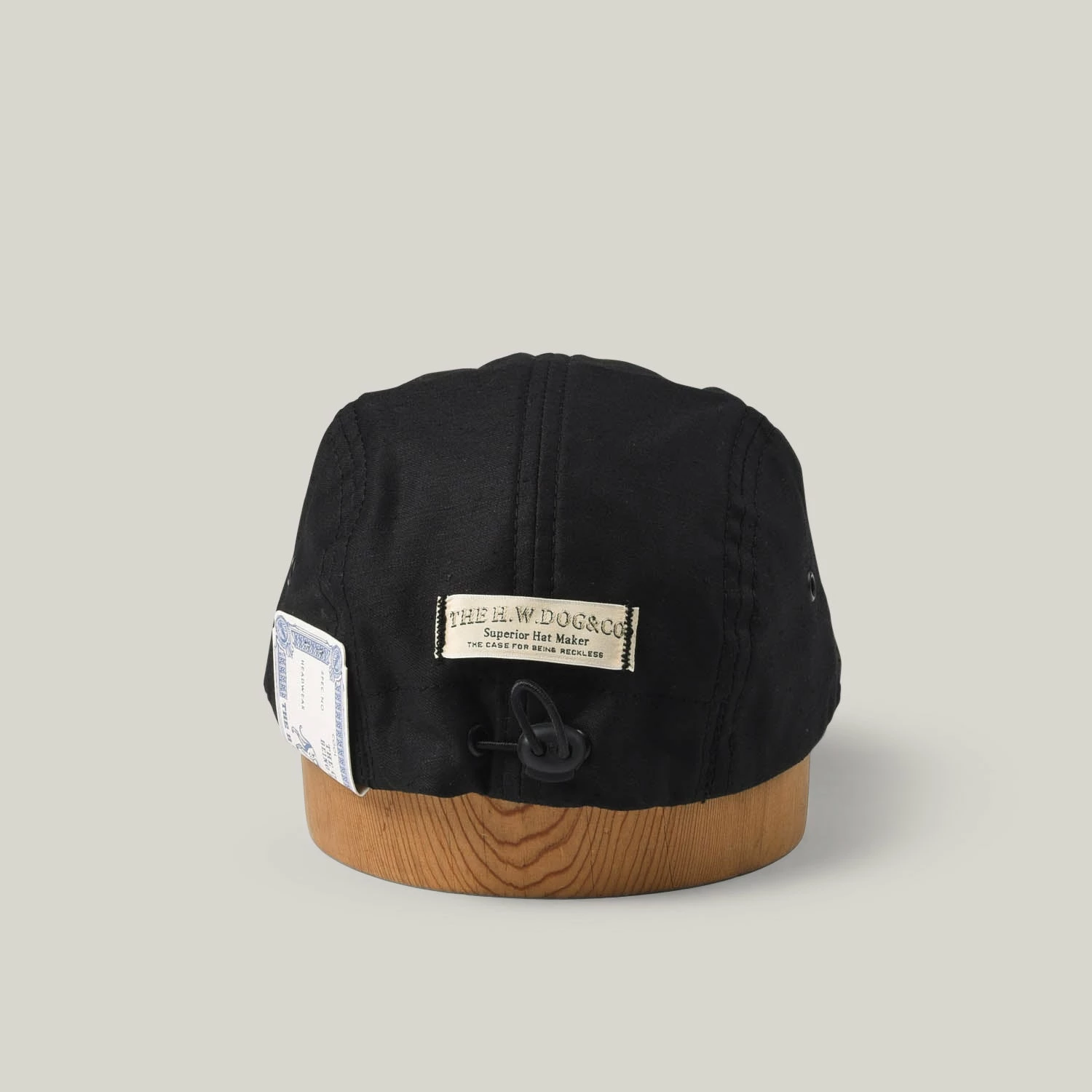 H.W. DOG & CO. NEP BS JET CAP - BLACK - Image 3