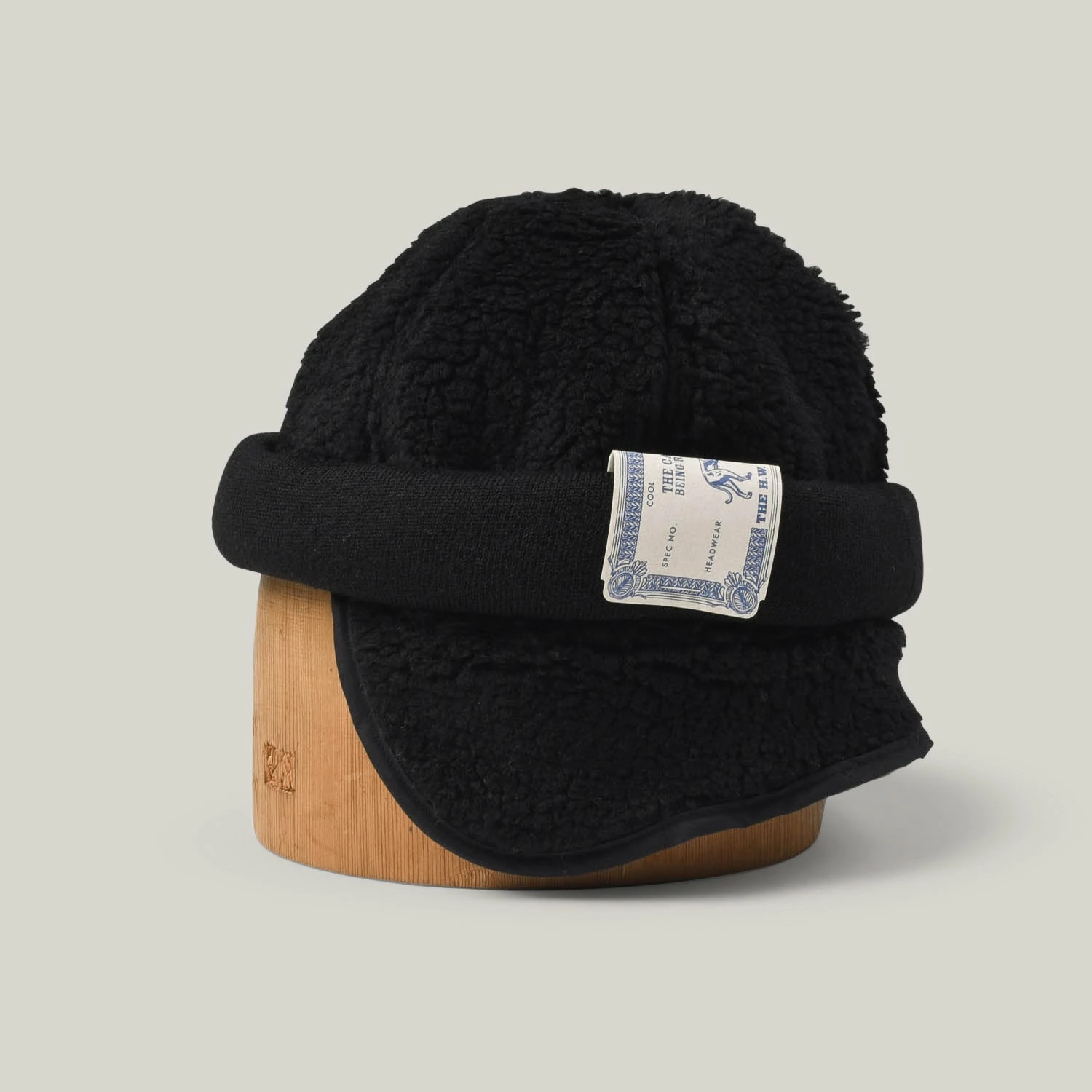 H.W. DOG & CO. RETRO BOA FISH CAP - BLACK - Image 2