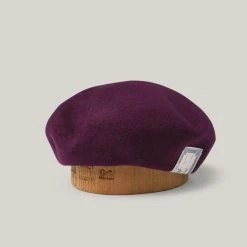 H.W. DOG & CO. BERET - WINE