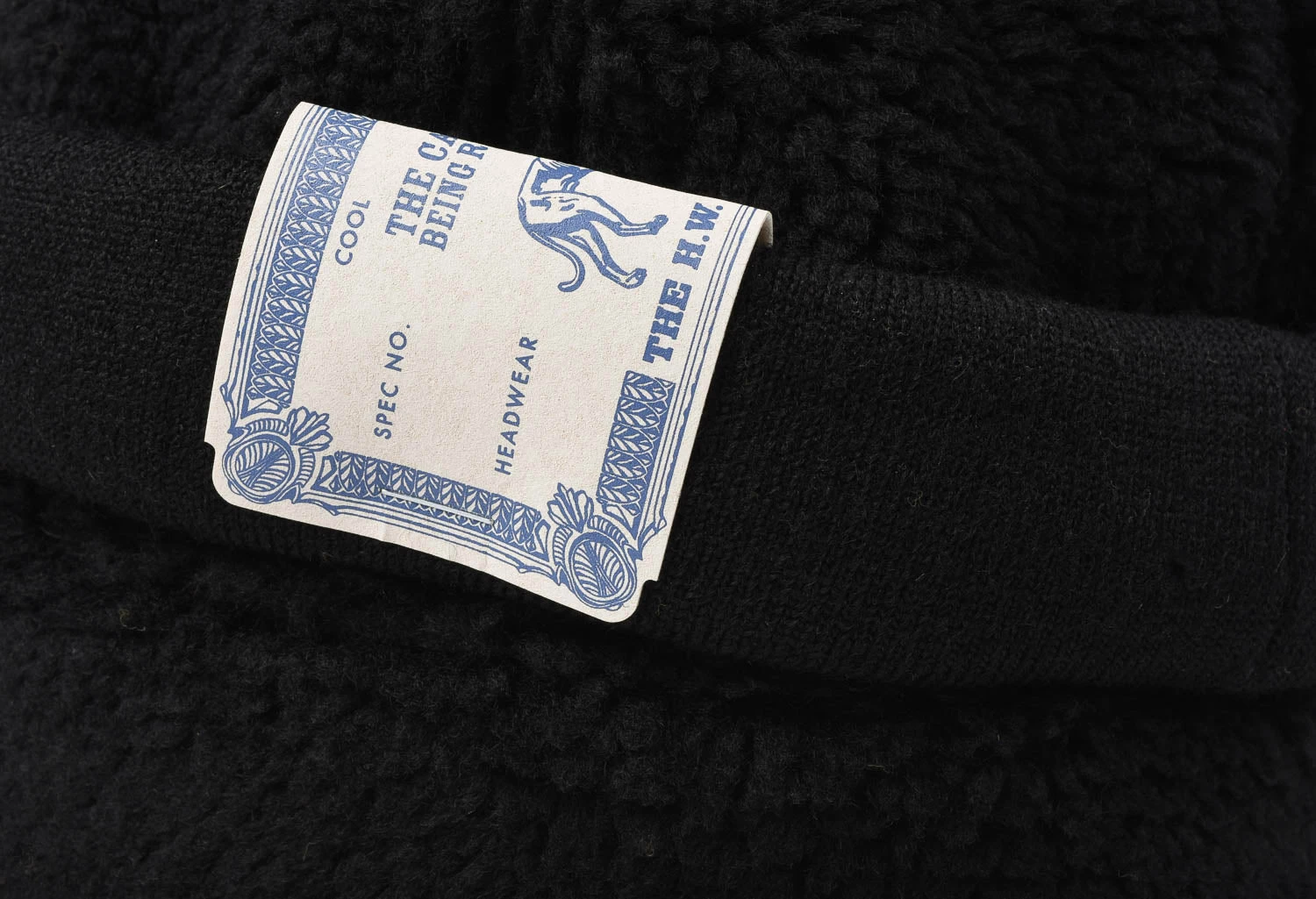 H.W. DOG & CO. RETRO BOA FISH CAP - BLACK - Image 3