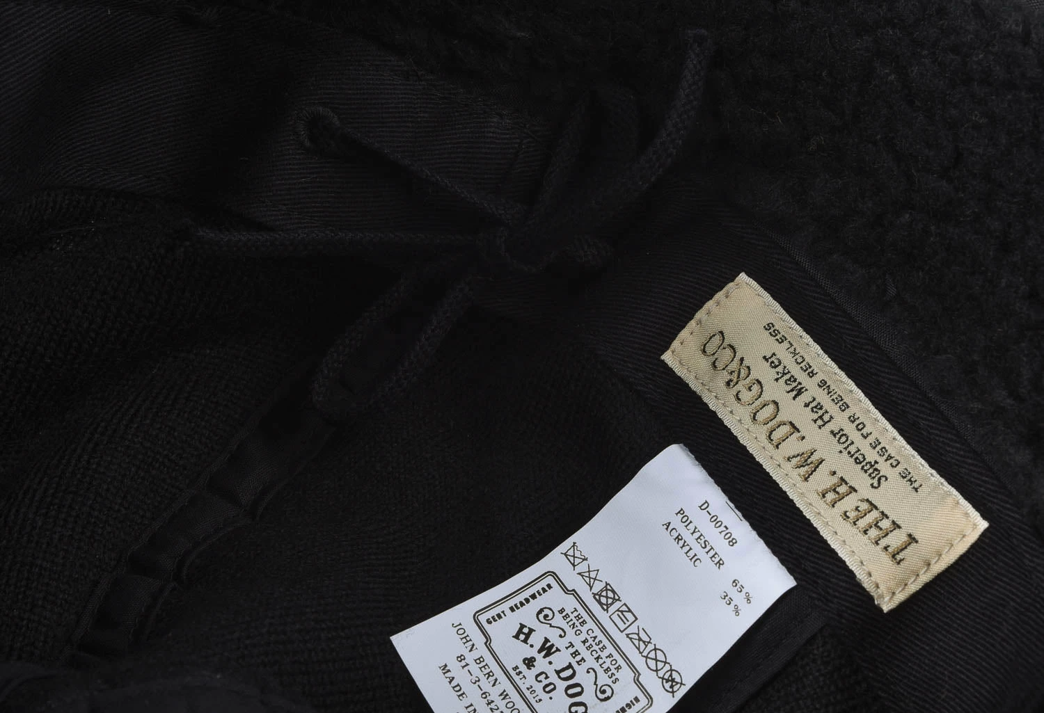 H.W. DOG & CO. RETRO BOA FISH CAP - BLACK - Image 4