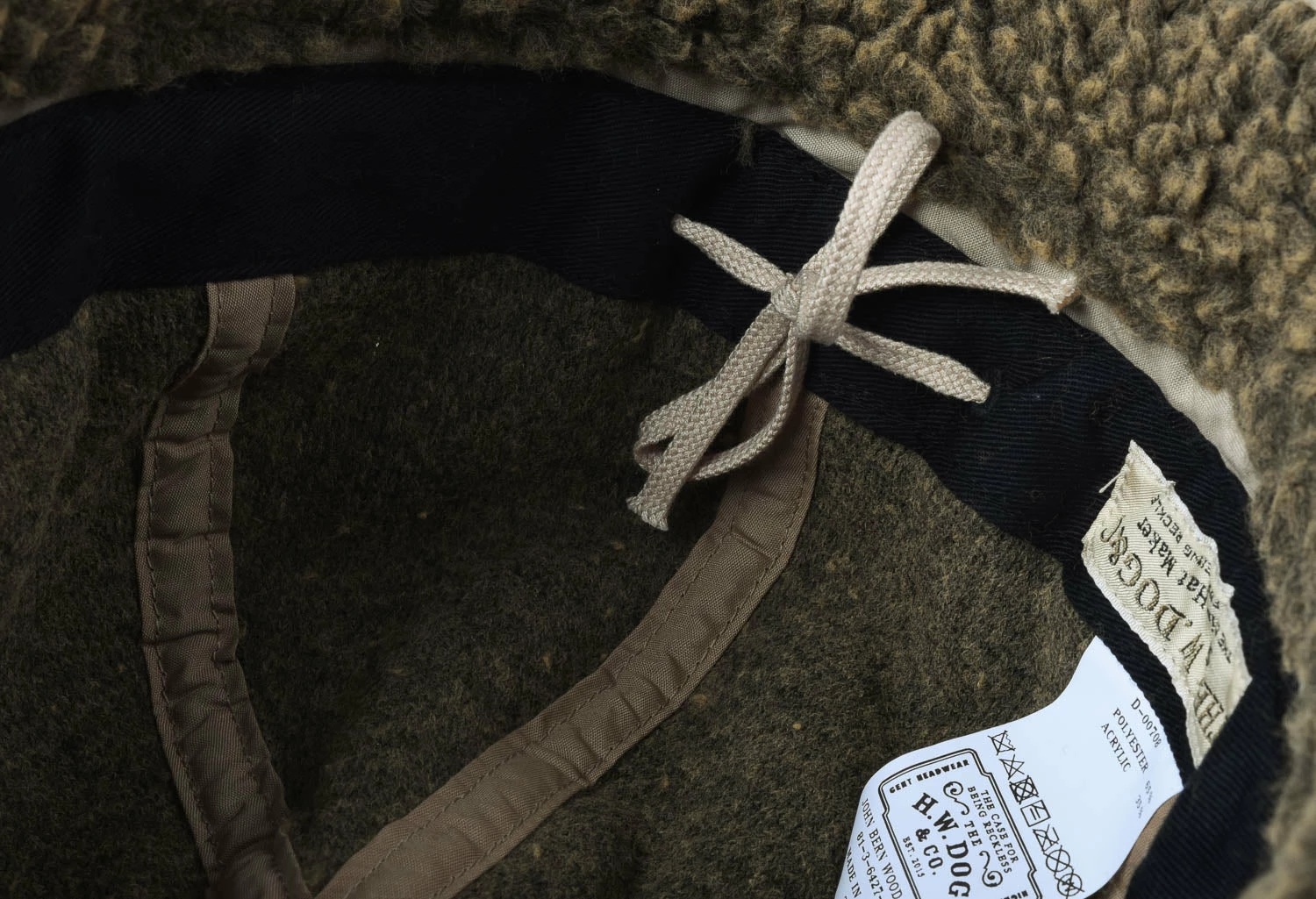 H.W. DOG & CO. RETRO BOA FISH CAP - KHAKI - Image 3