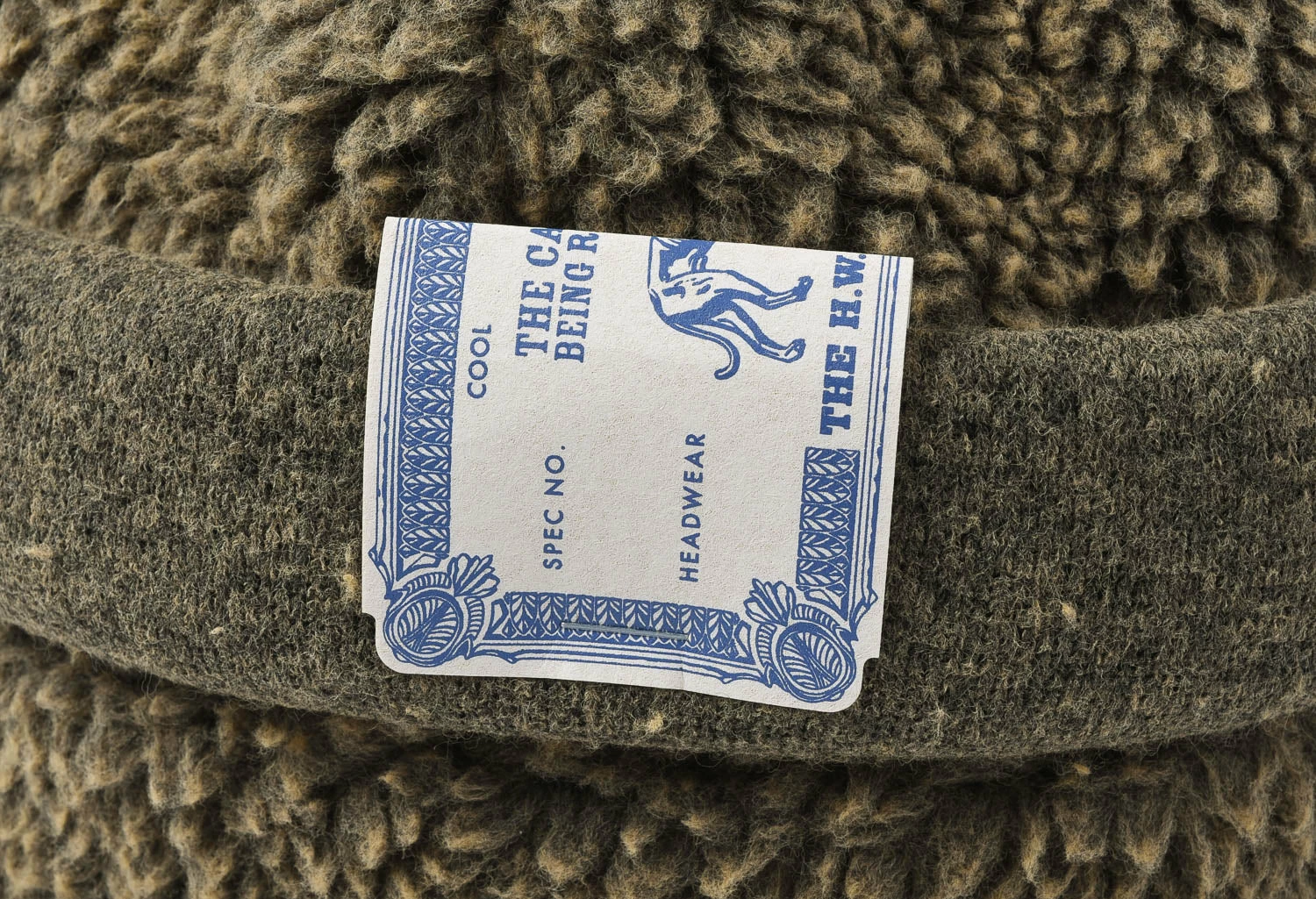 H.W. DOG & CO. RETRO BOA FISH CAP - KHAKI - Image 4