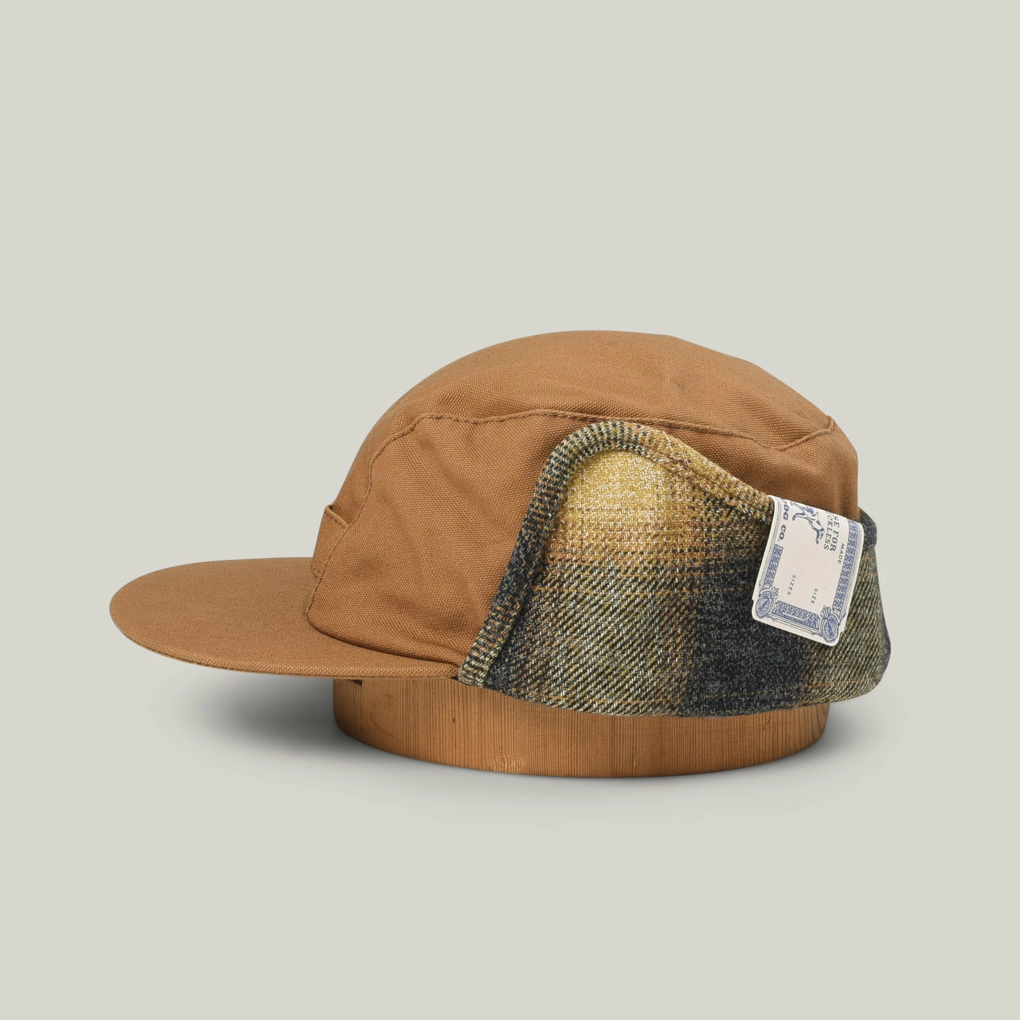 H.W. DOG & CO. DUCK CAP - BROWN - Image 2