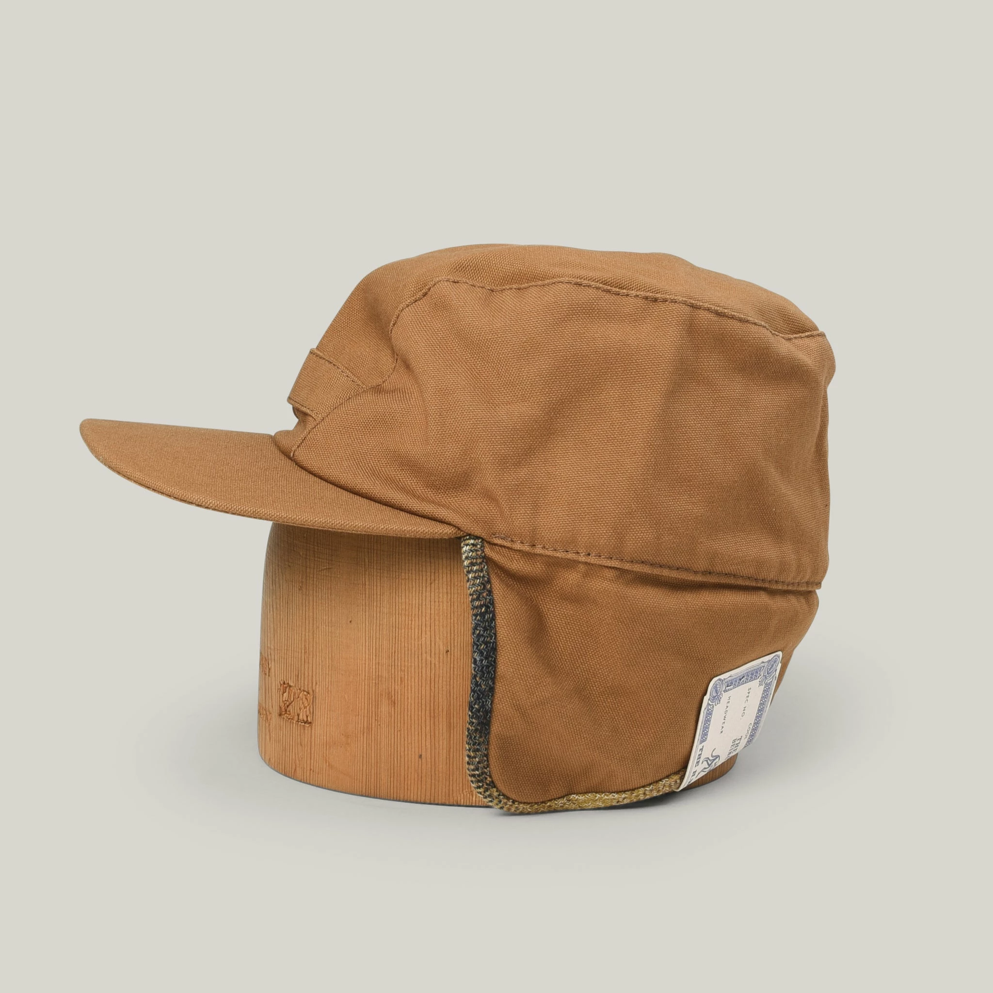 H.W. DOG & CO. DUCK CAP - BROWN - Image 4