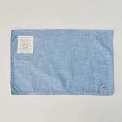BASSHU BLUE CHAMBRAY PLACE MATS