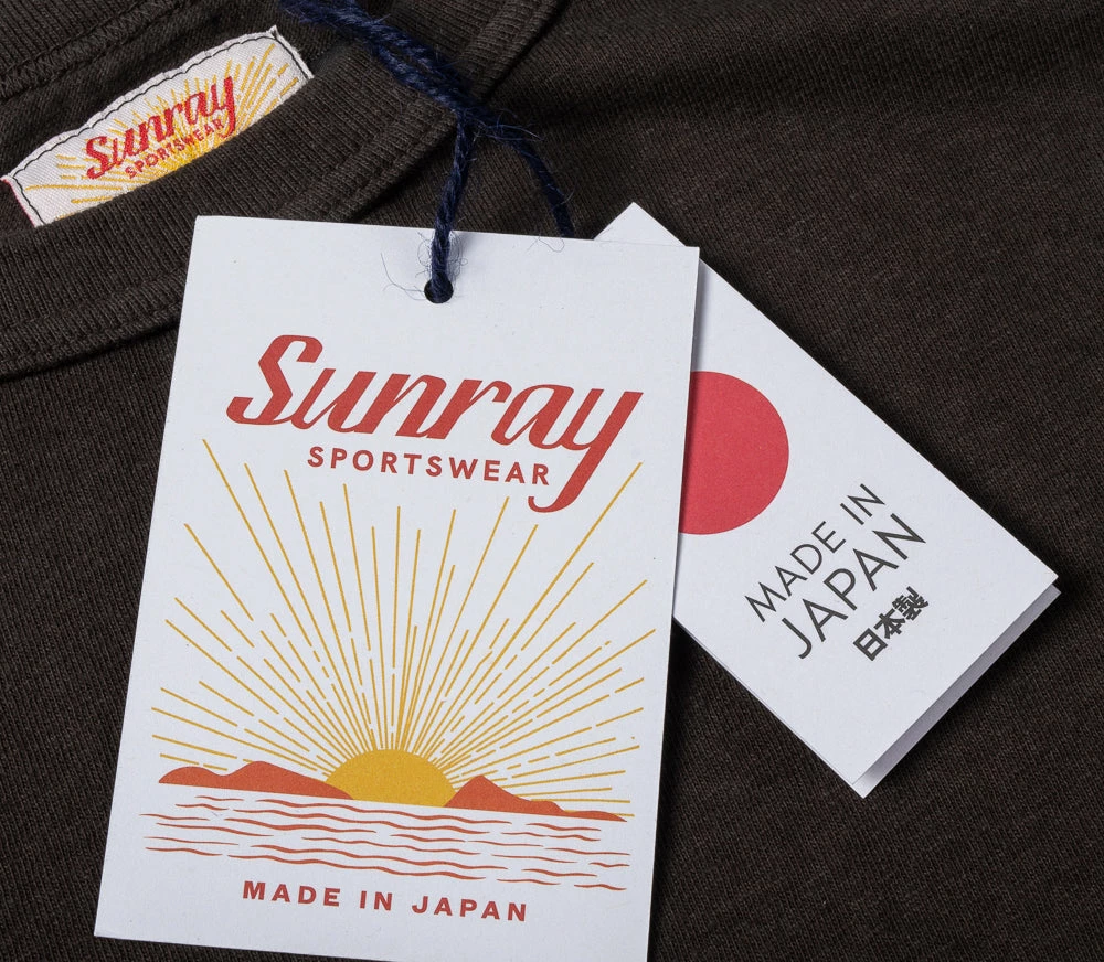SUNRAY SPORTSWEAR HALEIWA TSHIRT - KOKUSHOKU BLACK - Image 6