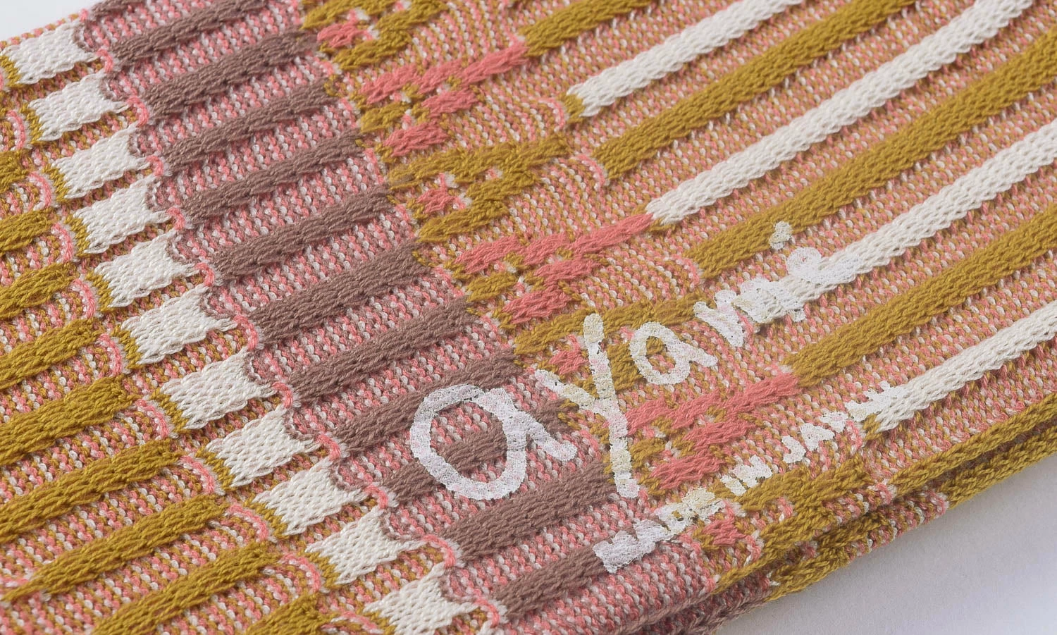 AYAME BASKET LUNCH SOCKS AW2022 - YELLOW - Image 3