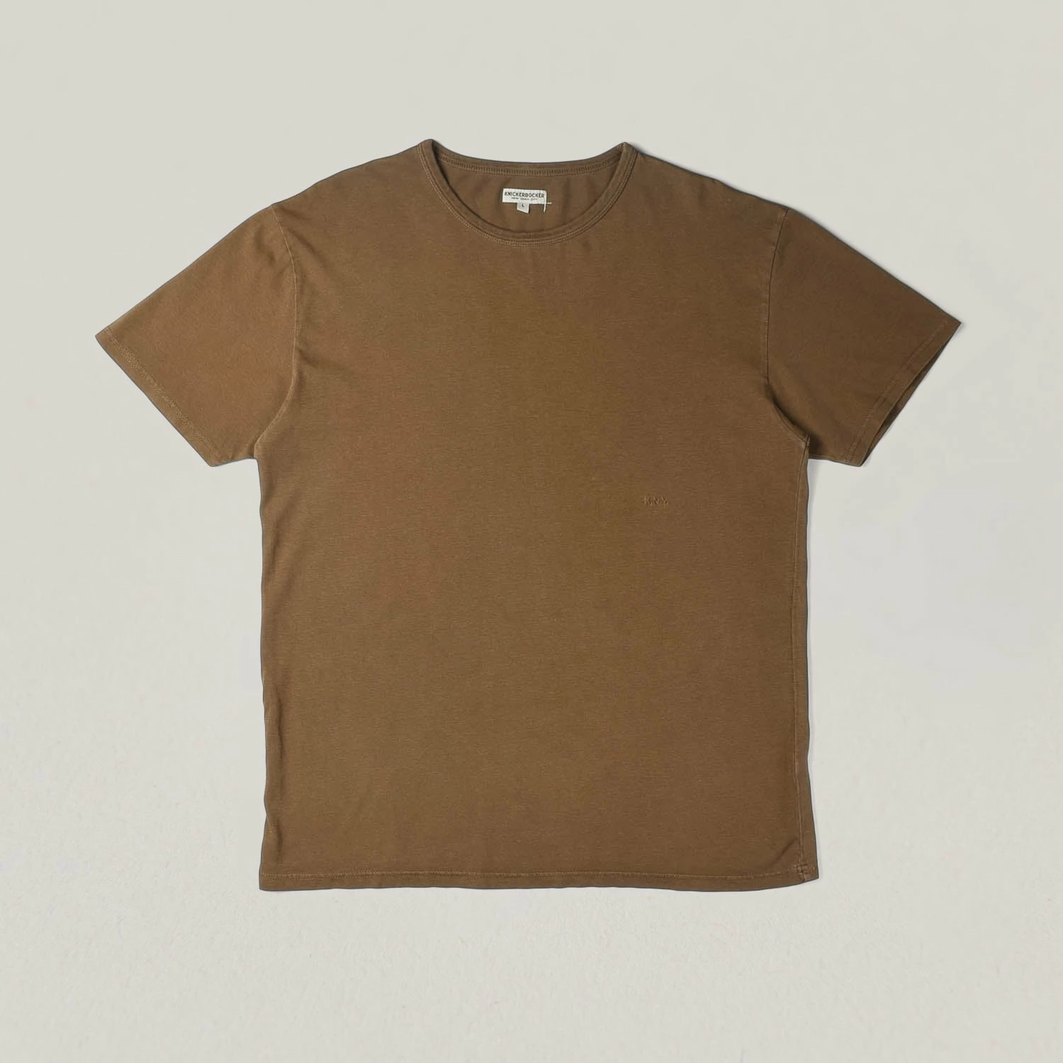 KNICKERBOCKER THE T-SHIRT - BROWN