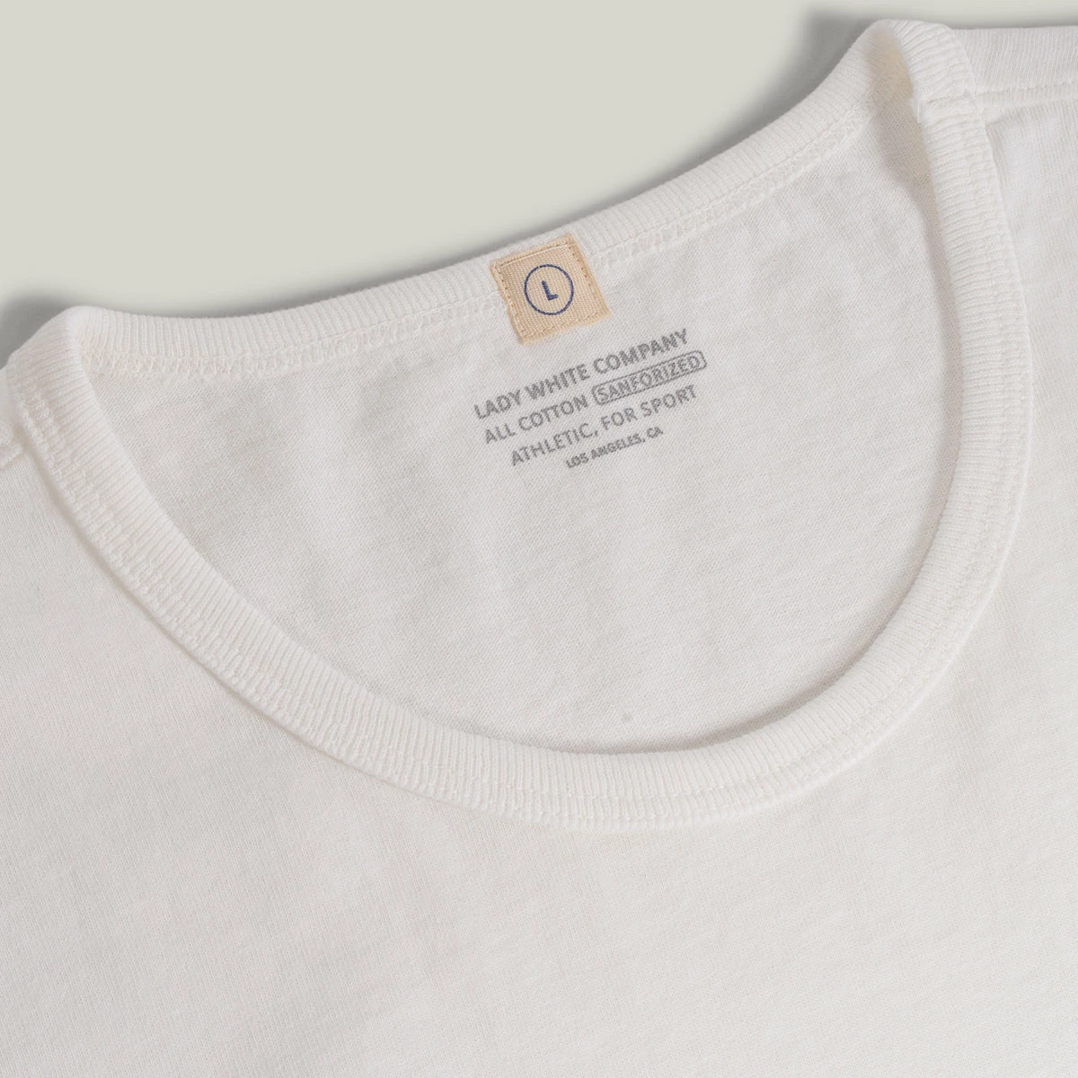 LADY WHITE CO. TEE 2 PACK - WHITE - Image 5