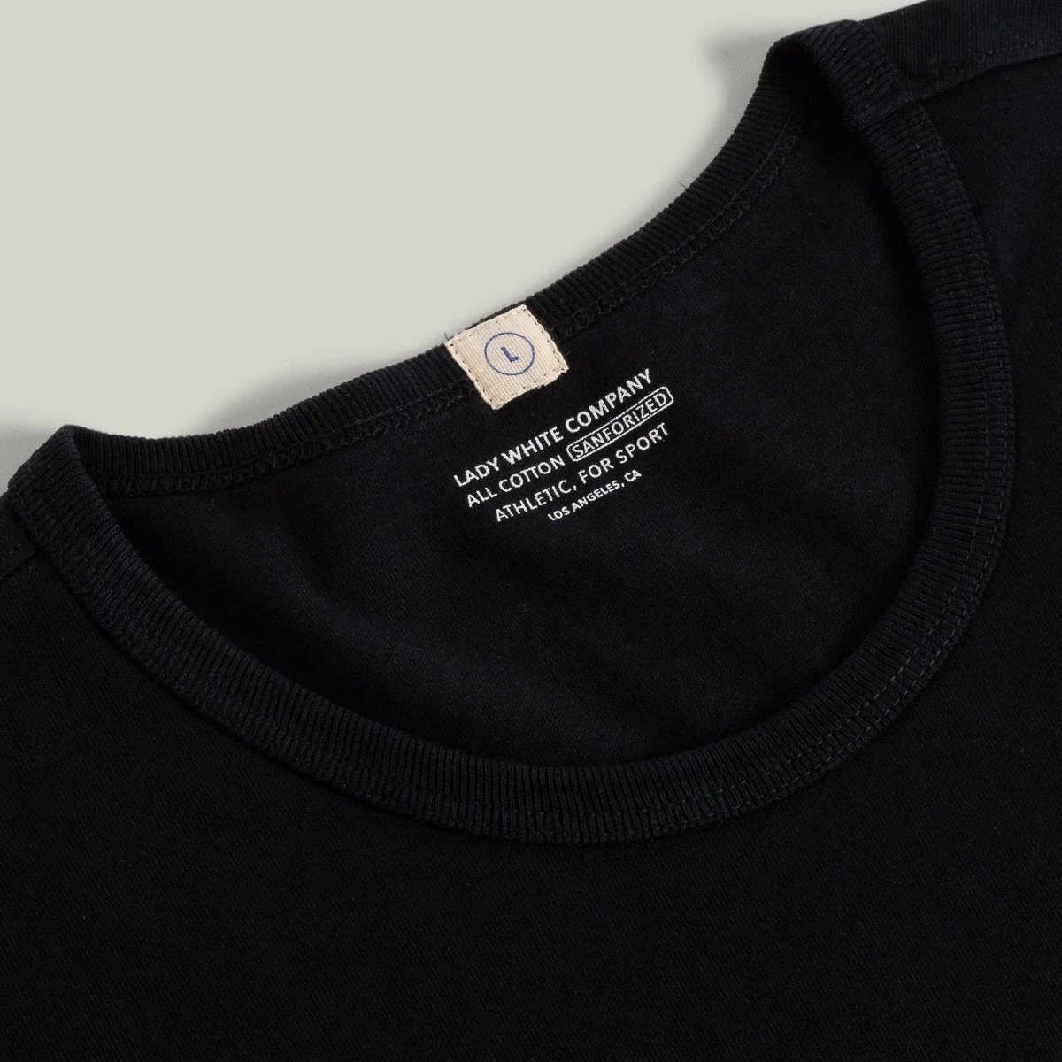 LADY WHITE CO. TEE 2 PACK - BLACK - Image 5