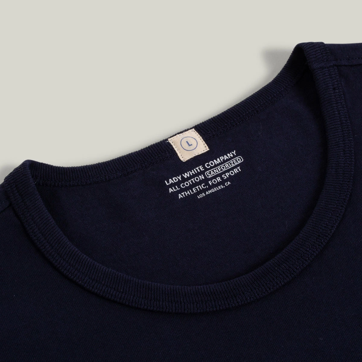 LADY WHITE CO. TEE 2 PACK - NAVY - Image 4