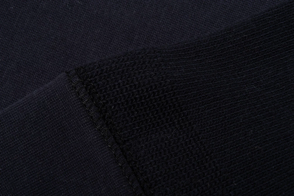 MERZ B SCHWANEN 204 RELAXED HENLEY SHIRT - NIGHT BLUE - Image 5