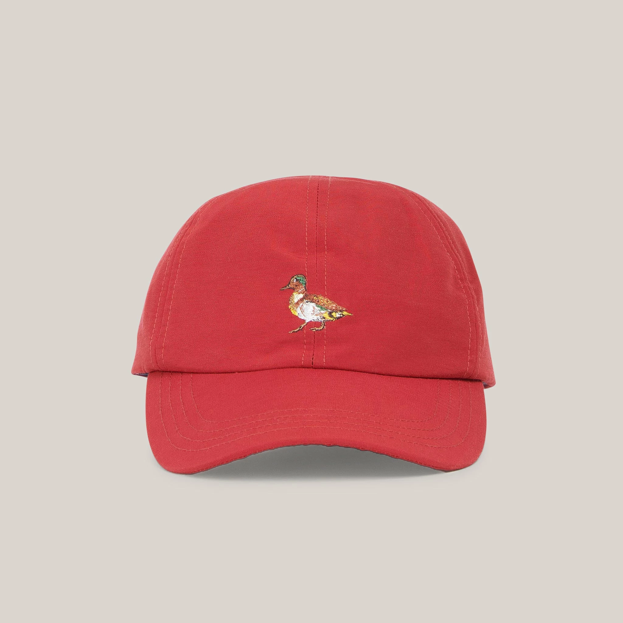 BARBOUR X NOAH SPORTS CAP - RED - Image 2