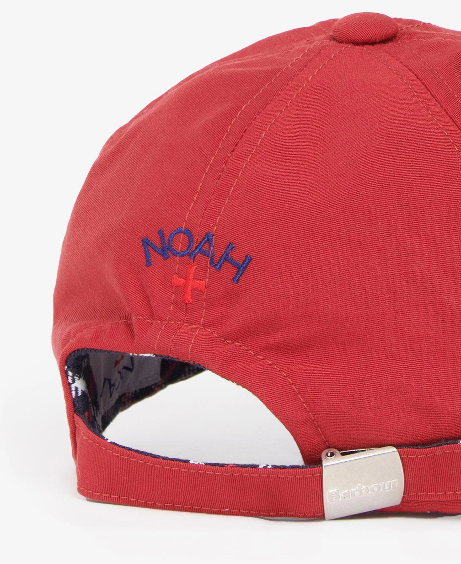 BARBOUR X NOAH SPORTS CAP - RED - Image 5