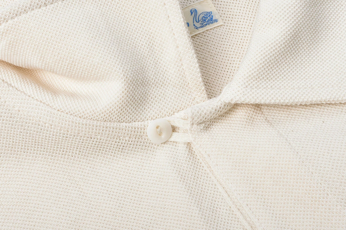 MERZ B. SCHWANEN 2PKPL POLO SHIRT WITH POCKET - NATURE - Image 3