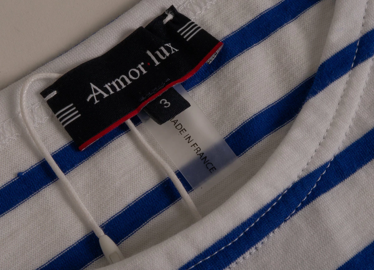 ARMOR LUX MARIENIÈR - WHITE/LIGHT BLUE - Image 2