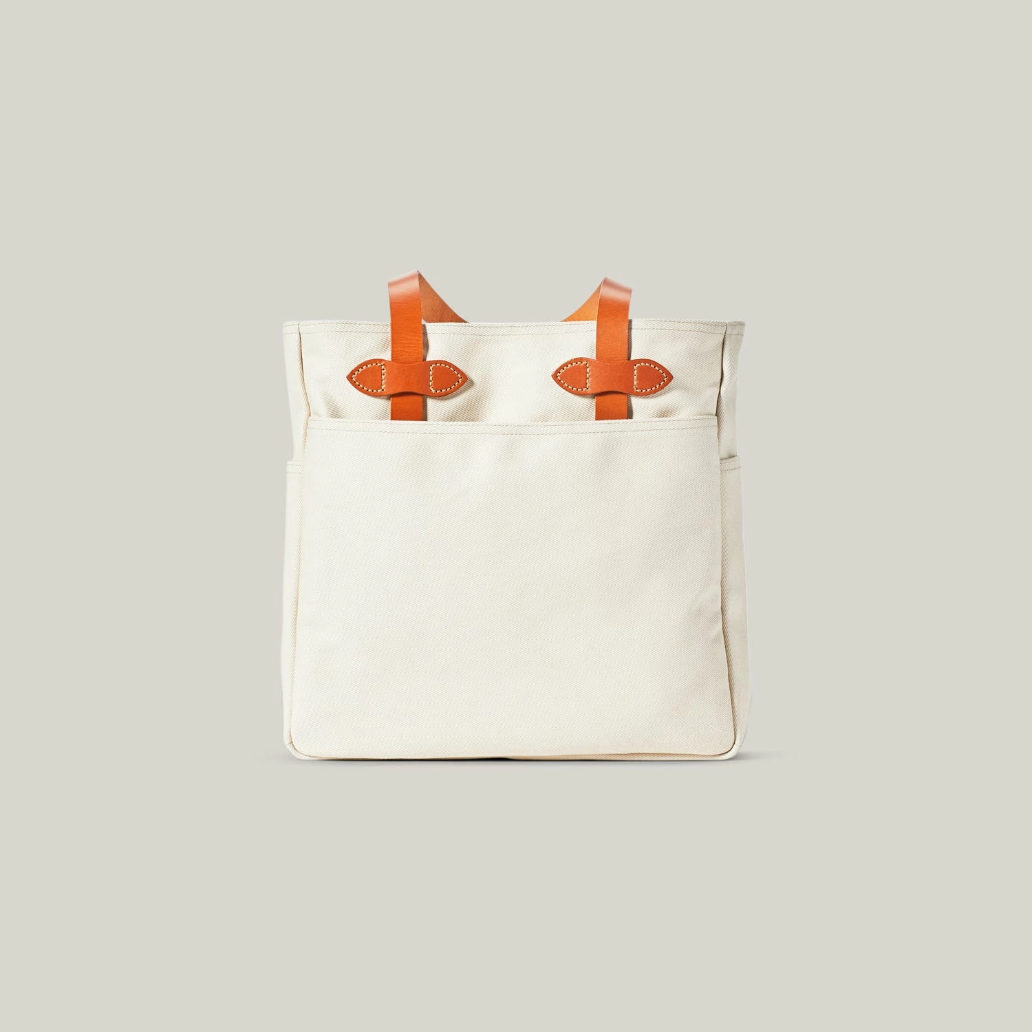 FILSON TOTE BAG W/OUT ZIPPER - NATURAL - Image 3