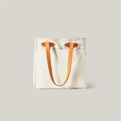 FILSON TOTE BAG W/OUT ZIPPER - NATURAL