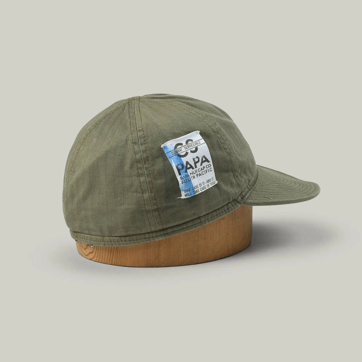 PAPA NUI A-3 ATOLL TESTING CAP - OLIVE HBT - Image 2