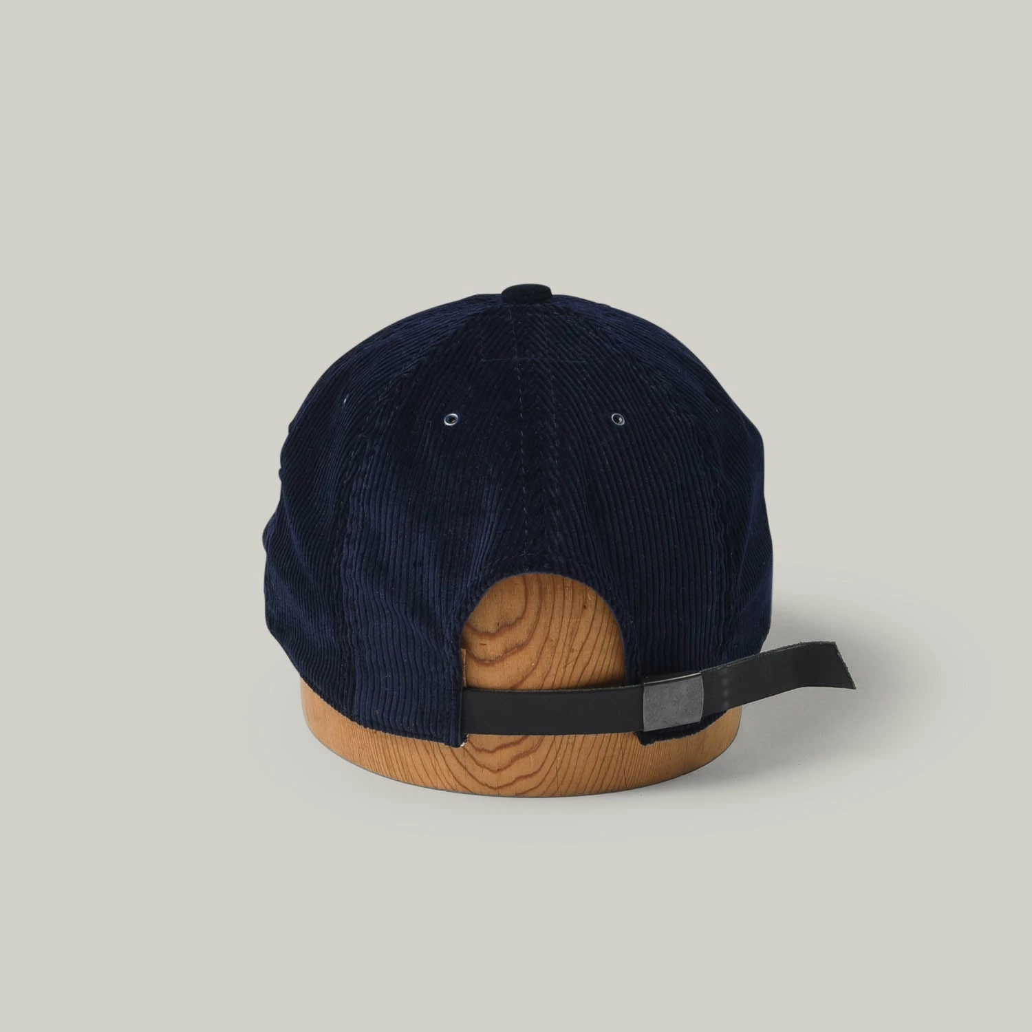 POTEN CORD AND VELVET CAP - NAVY - Image 3