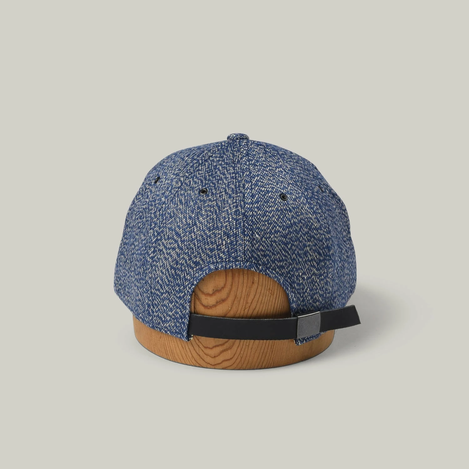 POTEN LINEN DYED CAP - BLUE - Image 3