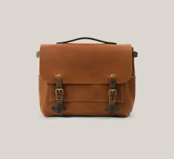 BLEU DE CHAUFFE - ECLAIR POSTMAN BAG - CUBA LIBRE/PAIN BRULE