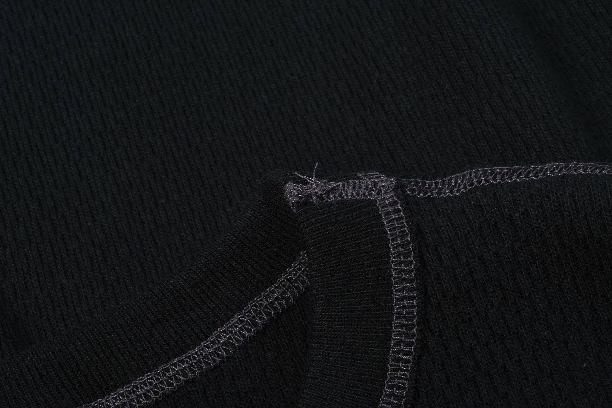 BUZZ RICKSON WAFFLE KNIT THERMAL - BLACK - Image 5