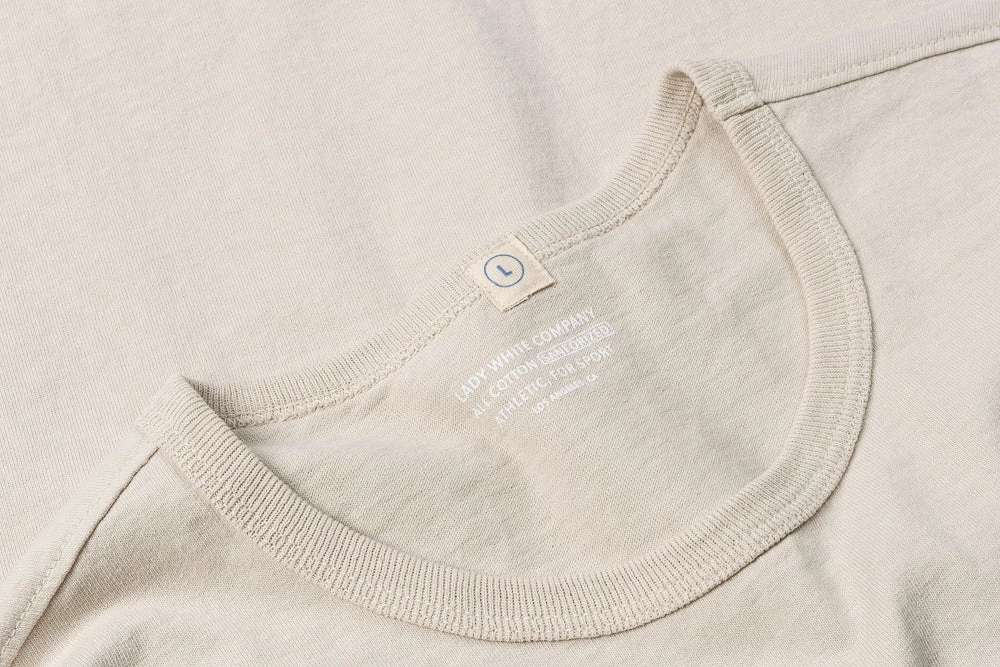 LADY WHITE CO. TEE 2 PACK - NATURAL - Image 4