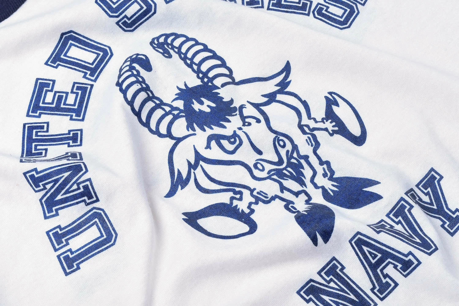 USED VINTAGE US NAVY TEE - WHITE - Image 5
