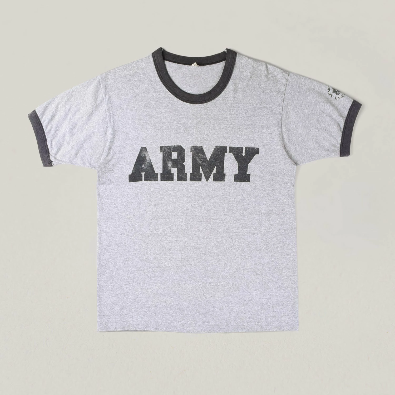 USED VINTAGE ARMY TEE - GREY