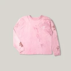 W'MENSWEAR LONG SLEEVED HUNTING TEE - PINK