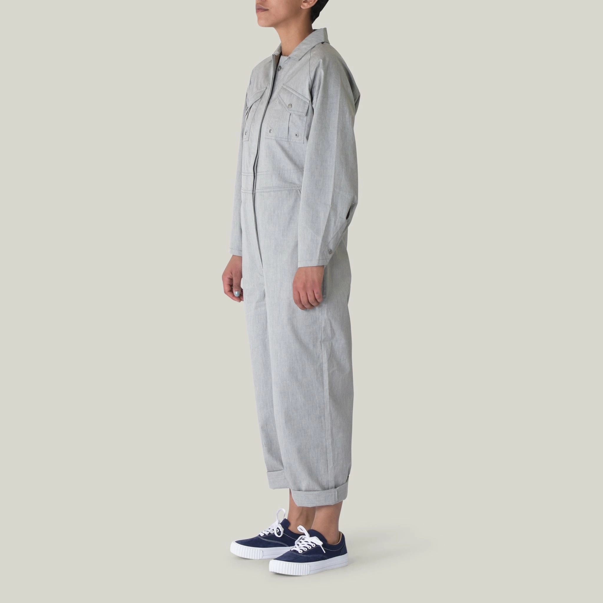W'MENSWEAR FIELDWORK SUIT - GREY - Image 2