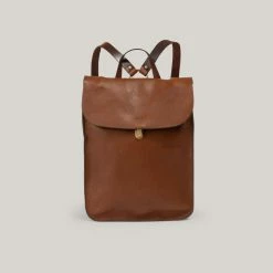 BLEU DE CHAUFFE PUNCHO LEATHER BACKPACK - CUBA LIBRE