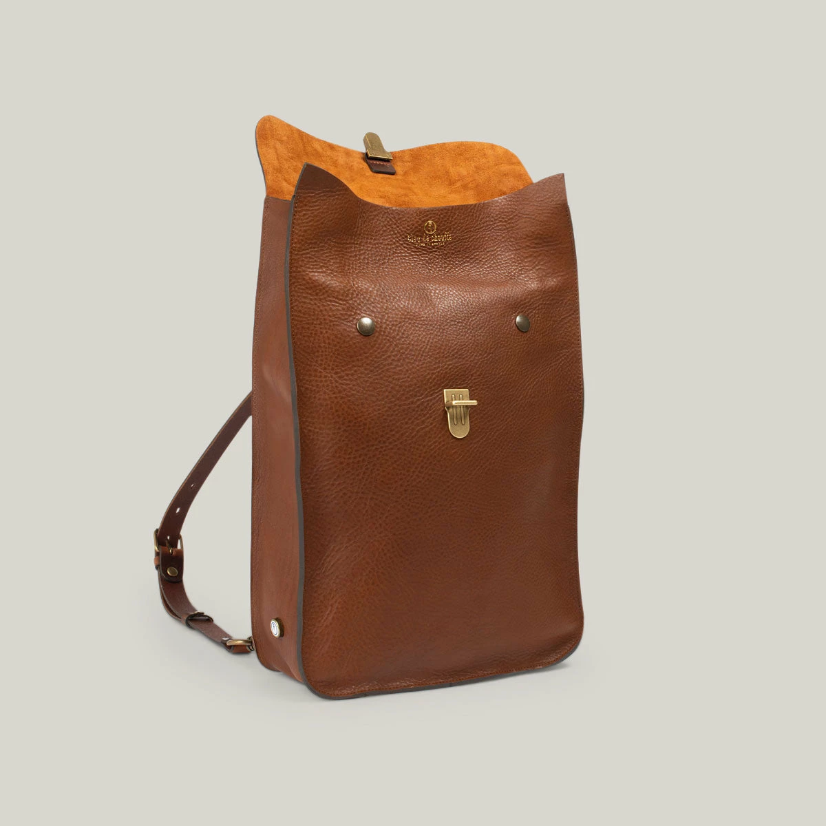 BLEU DE CHAUFFE PUNCHO LEATHER BACKPACK - CUBA LIBRE - Image 2